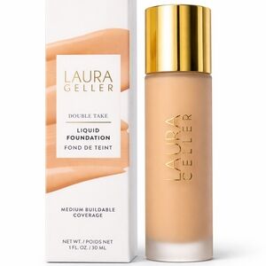 Laura Geller Double Take Liquid Foundation - Warm Beige